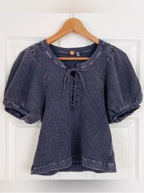 NWT Free People One Hayden Thermal Top Size S